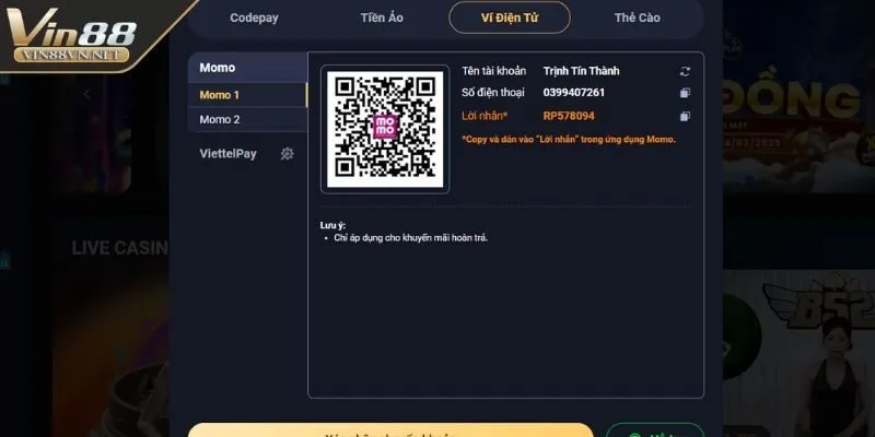 nap-tien-vin88-qua-vi-dien-tu